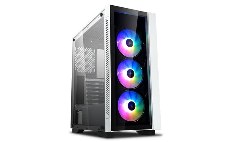 DEEPCOOL Matrexx 55 V3 ADD-RGB EATX 3F Mid Tower Cabinet ( White) - 2