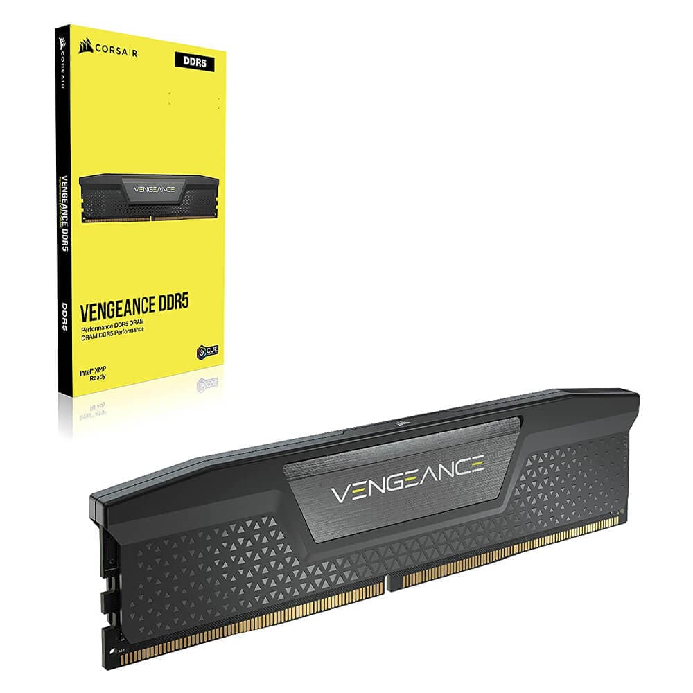 CORSAIR Vengeance 64GB ( 32GB x 2 ) 5200MHz DDR5 RAM ( Black ) ( CL40 ) - 2
