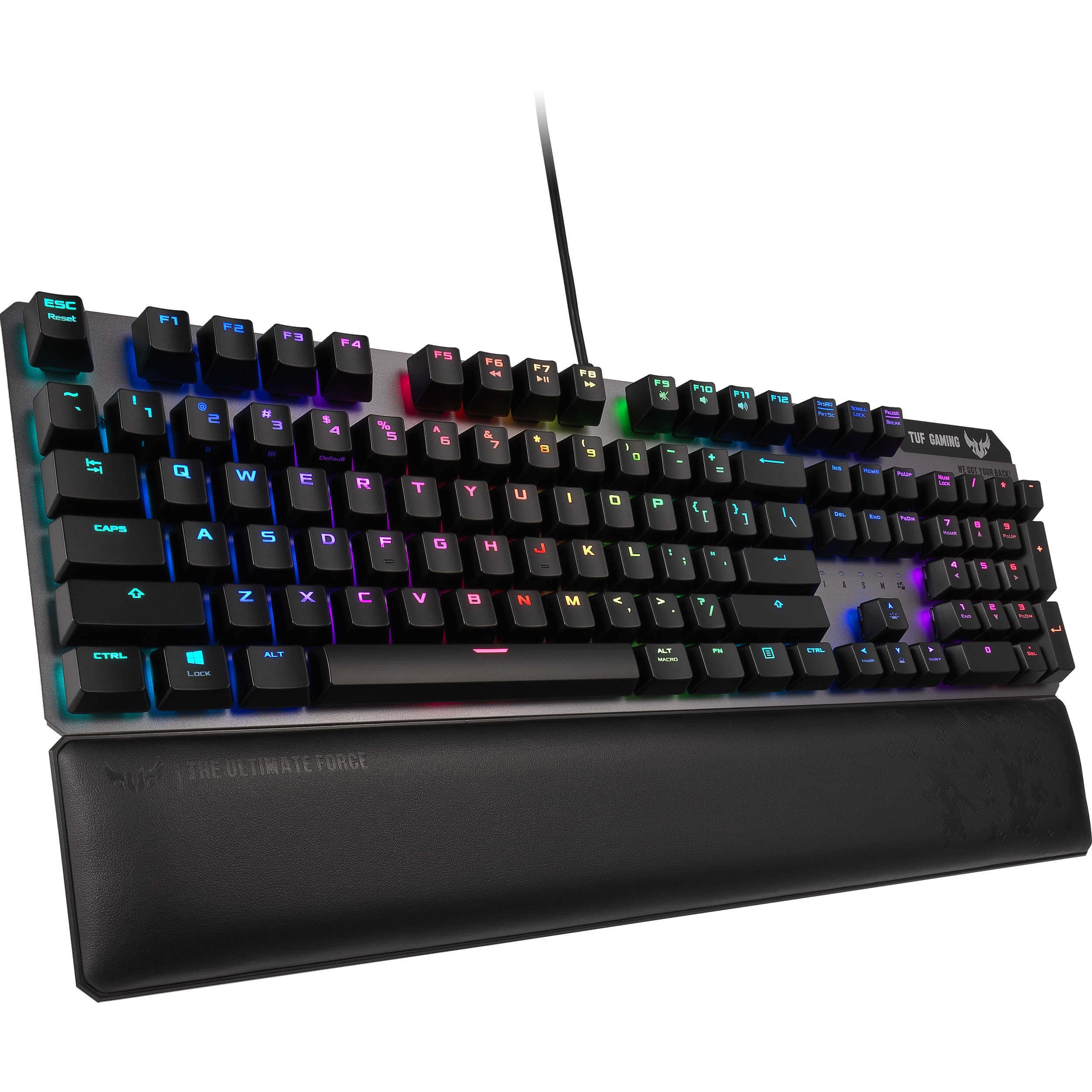 ASUS TUF K7 Full Size Mechanical Wired Gaming Keyboard ( Black ) ( Tactile Switch ) - 3