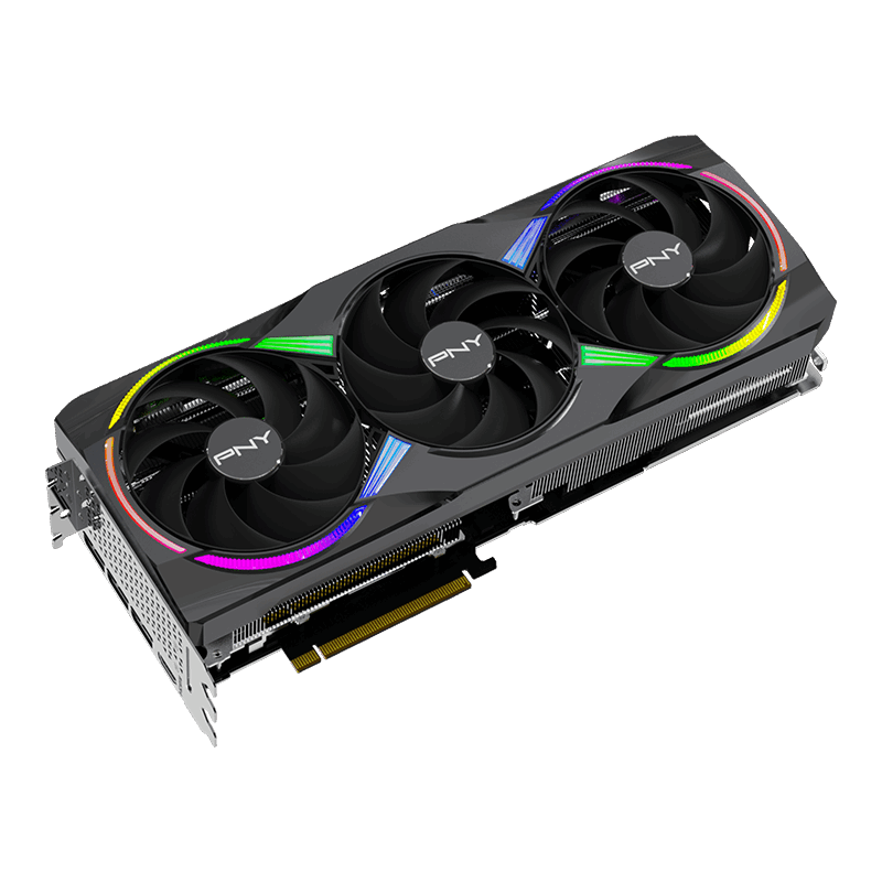 PNY RTX 5080 OC 16GB GDDR7 TRIPLE FAN ARGB OC GRAPHICS CARD – TechCure India