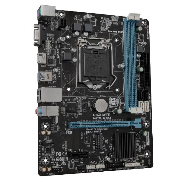 Gigabyte H81M-H M.2 (rev. 1.0) LGA 1150 DDR3 Intel Motherboard – TechCure India