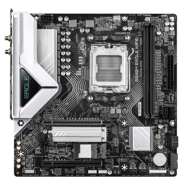 Gigabyte B840M Eagle WiFi 6 M-ATX AMD AM5 Motherboard – TechCure India