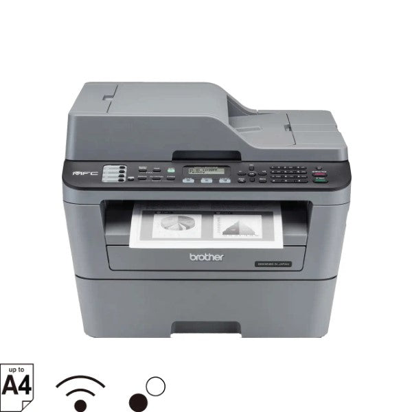 Brother MFC-L2701DW Multi-Function Monochrome Wi-Fi Laser Printer with Auto Duplex Printing – TechCure India