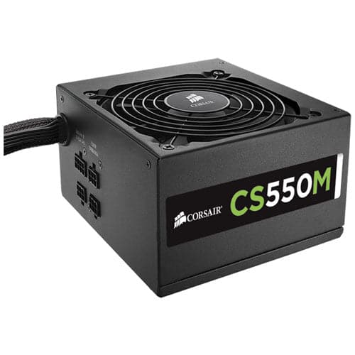 CORSAIR CS550M 80+ Gold Semi Modular Power Supply (550W) - 4