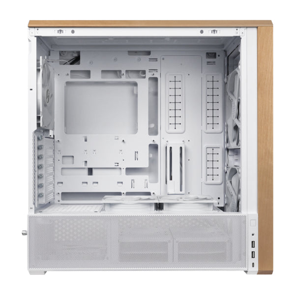 LIAN LI LANCOOL 217 MID-TOWER GAMING CABINET - WHITE (G99.LAN217W.IN) – TechCure India
