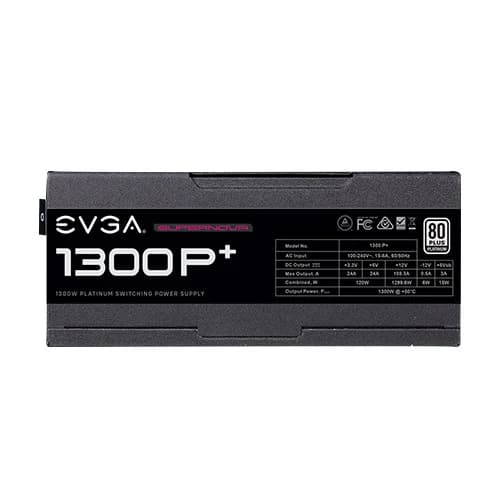 EVGA SuperNova 1300 P Plus Platinum 1300 Watt Fully Modular Smps – TechCure India