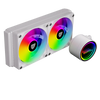 COCONUT Sports Freeze 240mm ARGB CPU Liquid Cooler ( White ) - 2