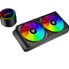 COCONUT Sports Freeze 240mm ARGB CPU Liquid Cooler ( Black ) - 4