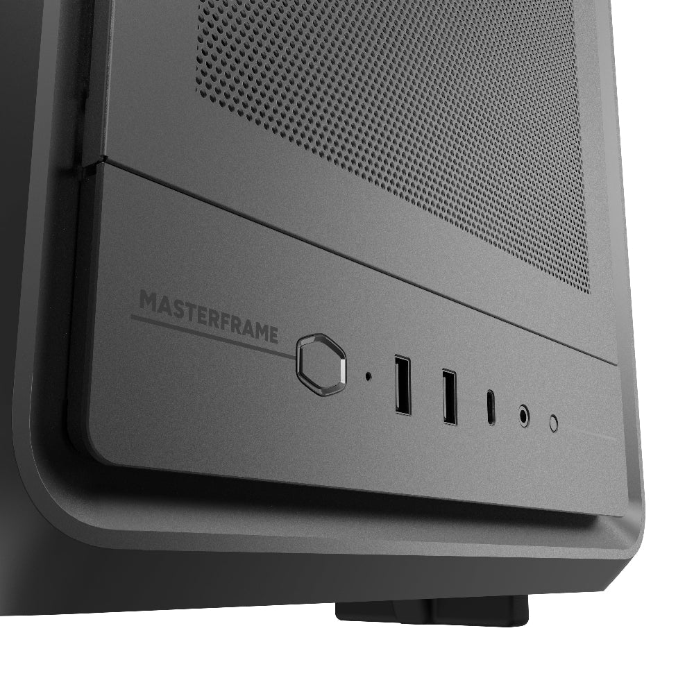 COOLER MASTER Master Frame 500 Mesh ARGB EATX Mid Tower Cabinet ( Black ) - 4