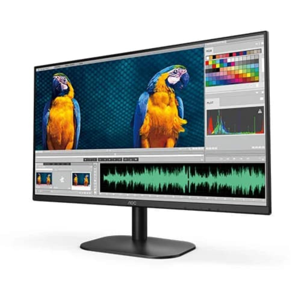 AOC 27B2H2 27 Inch FHD 100Hz IPS Panel 102% SRGB 4MS Adaptive Sync Gaming Monitor - 2