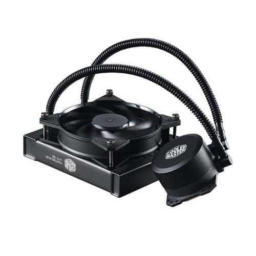 COOLER MASTER MasterLiquid Lite 120mm CPU Liquid Cooler (Black) - 3