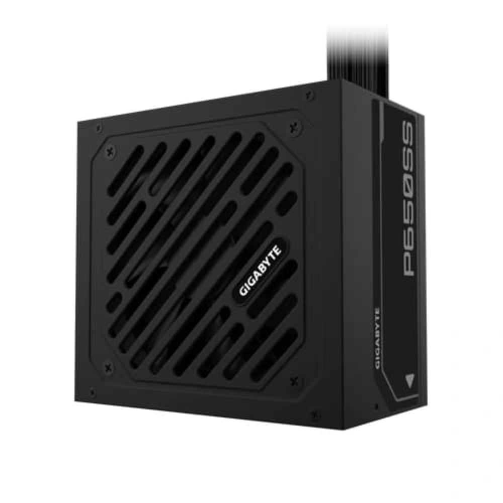 GIGABYTE P650SS 80+ Silver ATX 3.1 Non Modular Power Supply ( Black ) ( 650W )