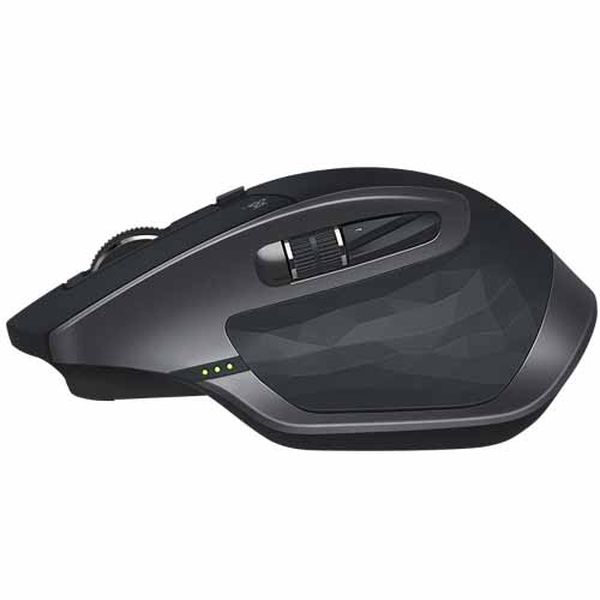LOGITECH MX Master 2S Wireless Ergonomic Gaming Mouse ( MX-MASTER-2S ) ( 4000DPI / 7 Macro Button ) ( Black ) - 4