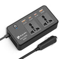 ULTRAPROLINK Mach AC 200 6 in 1 200W Car Laptop Charger (UM1223) – TechCure India