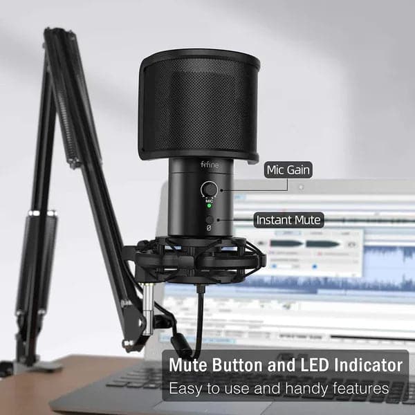 FIFINE T683 USB Microphone Kit - 3