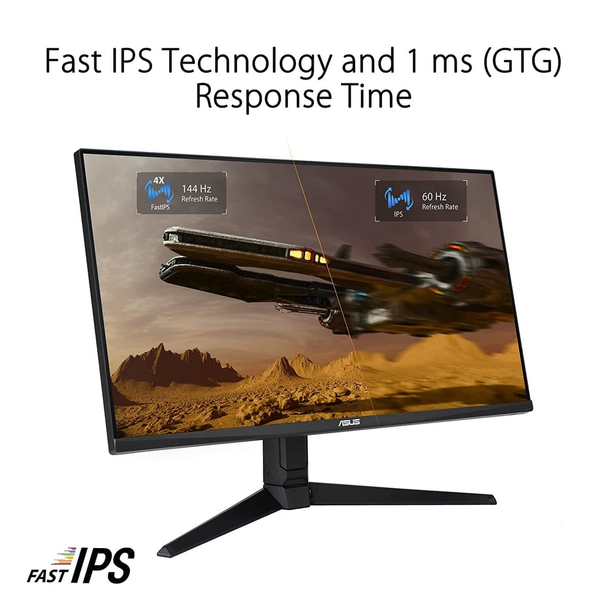 ASUS TUF GAMING 28 INCH VG28UQL1A UHD IPS 144HZ GAMING MONITOR WITH HEIGHT ADJUSTMENT – TechCure India