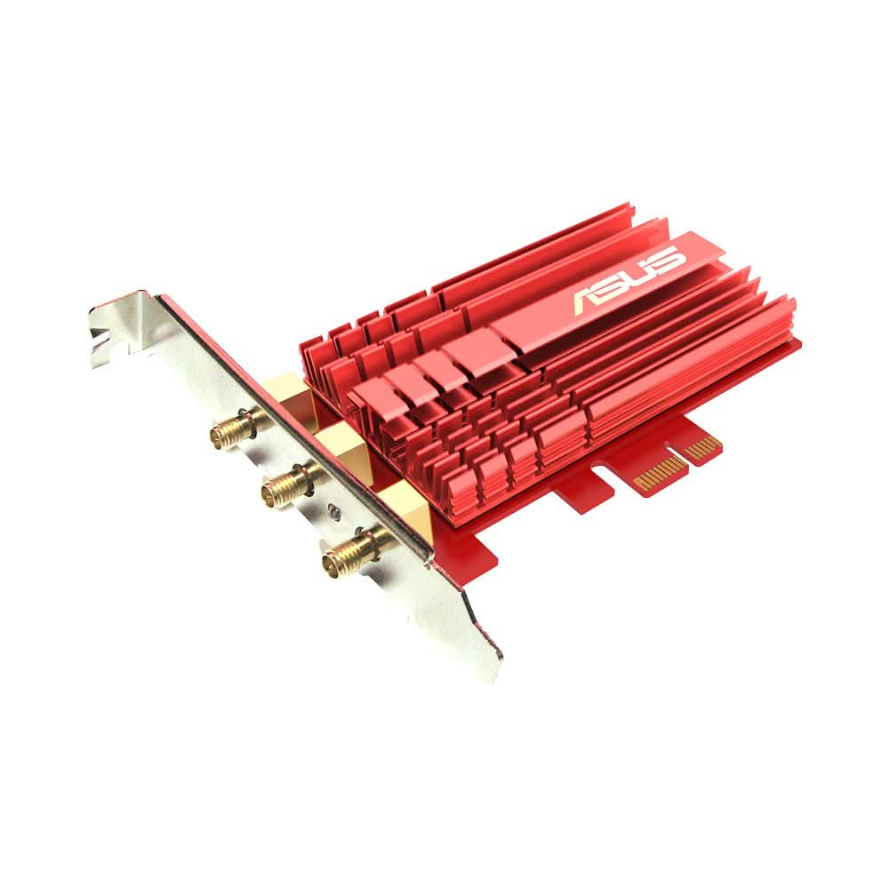 ASUS AC1900 PCE AC68 DUAL-BAND WIRELESS PCI-E LAN CARD – TechCure India