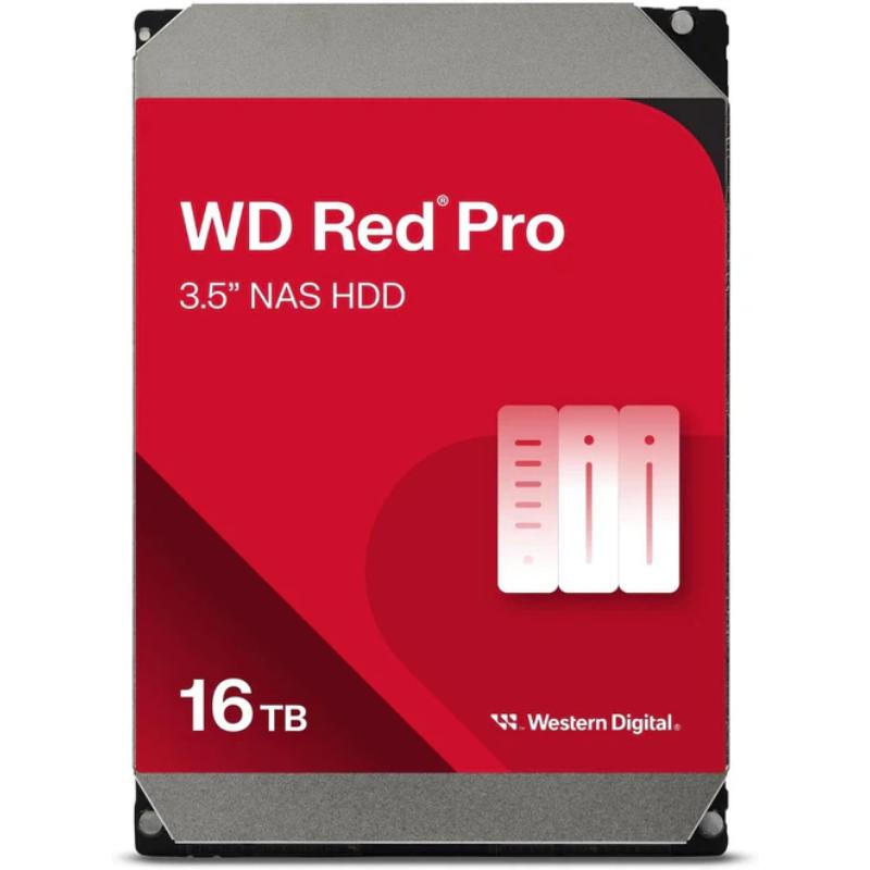 Western Digital WD Red Pro 16TB 3.5" SATA 7200RPM NAS Internal Hard Disk Drive – TechCure India