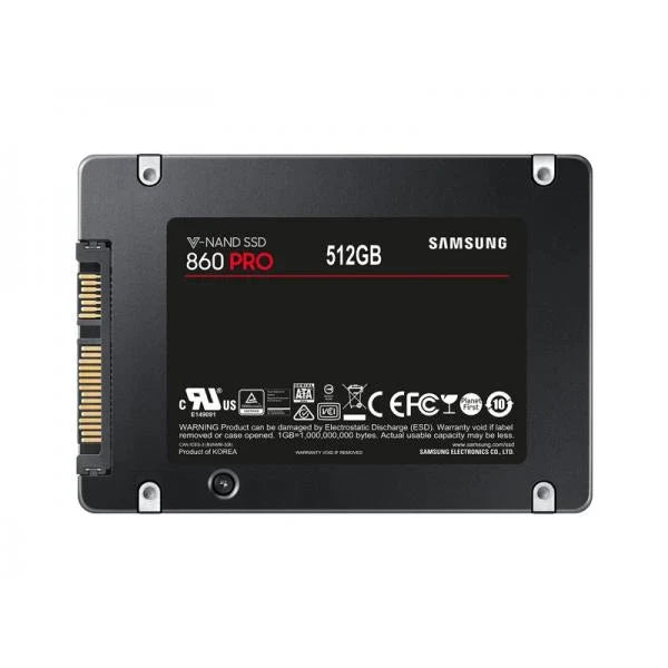 SAMSUNG 860 PRO 512GB 2.5 SATA SATA 3 Solid State Drive (SSD) - 5