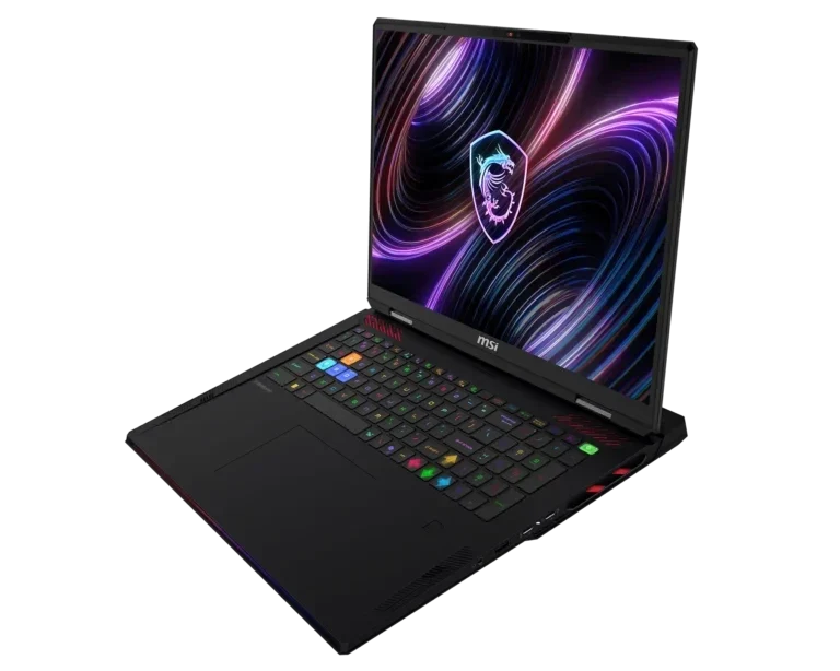 MSI Raider 18 Max HX A2WJ-1068IN Gaming Laptop Intel Core Ultra 9 290HX Plus, 64GB (32GBx2) DDR5, 2TB SSD, GeForce RTX 5090 GPU 24GB GDDR7 18 Inch UHD Plus, Windows 11 Home – TechCure India