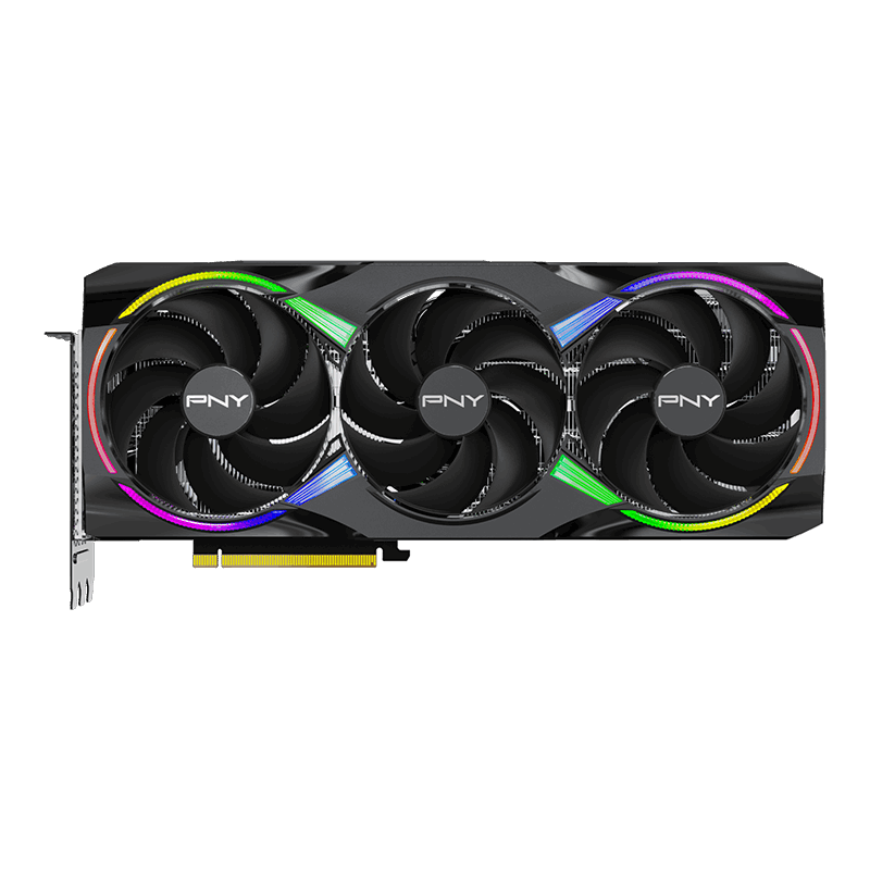 PNY RTX 5080 OC 16GB GDDR7 TRIPLE FAN ARGB OC GRAPHICS CARD – TechCure India