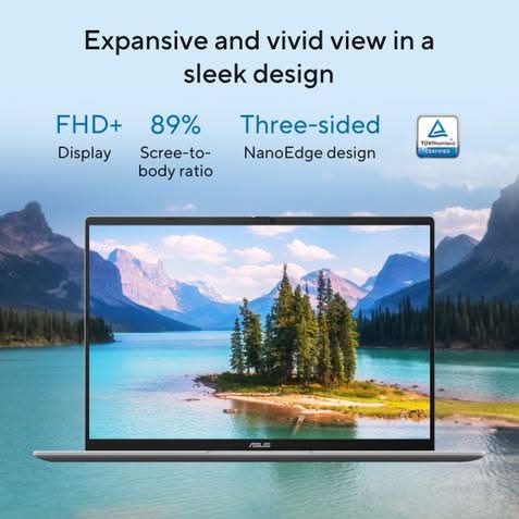 ASUS Vivobook 16 X1607CA-MB350WS, Intel Core Ultra 5 225H, 16GB RAM, 512GB SSD, Intel Graphics, 16 inch FHD+, Windows 11 Home, Office Home 2024, M365 Basic-1 Year Validity, AI Powered Light Weight Laptop, 1 Year(s) Warranty, Silver – TechCure India