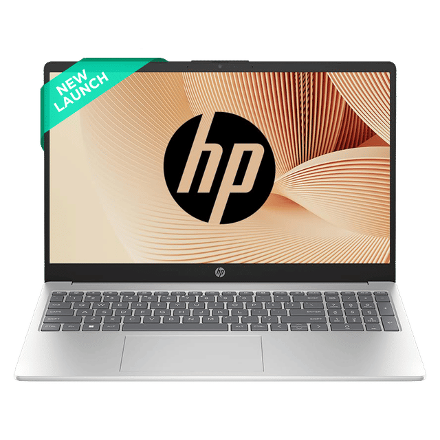 HP 15-FD0623TU 15.6 Inch FHD Laptop, Intel Core i3-1315U, 8GB RAM, 512GB SSD, Windows 11 Home, Microsoft Office 2024, Silver – TechCure India
