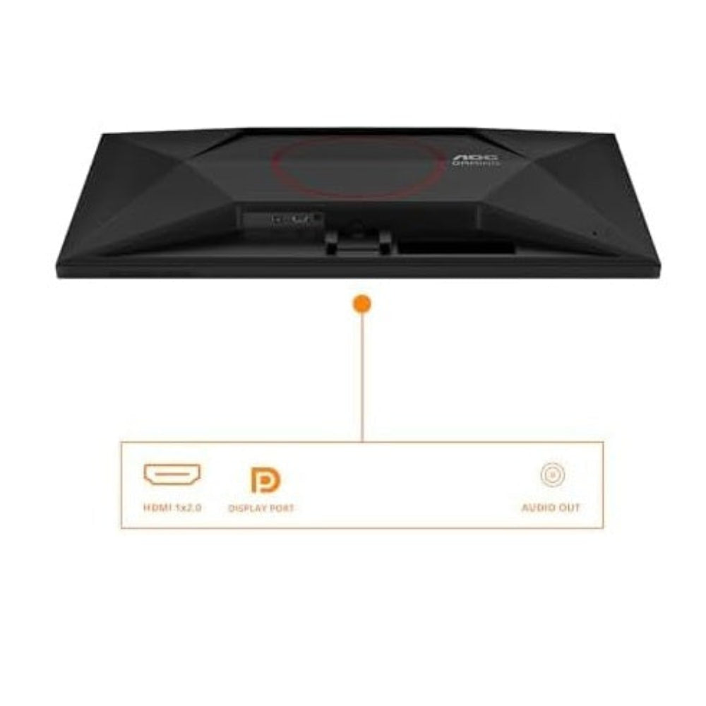 AOC 27G42E 27 Inch FHD 180Hz IPS Panel 128% SRGB 1MS Adaptive Gsync Gaming Monitor ( Black/Red ) - 2