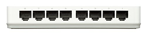 DLINK DES-1008C 8-PORT 10/100 DESKTOP SWITCH (WHITE) – TechCure India