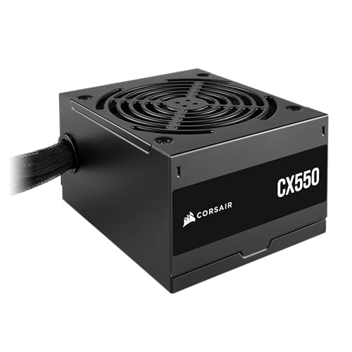 CORSAIR CX SERIES CX550 550 WATT 80 PLUS BRONZE CP-9020277-IN – TechCure India