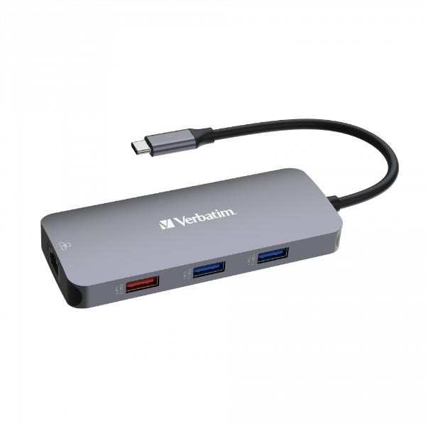 Verbatim USB-C Pro Multiport Hub 9 Ports – TechCure India
