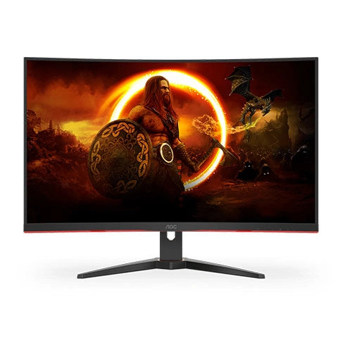 AOC C32G2ZE2 32 Inch Curved Gaming Monitor – TechCure India