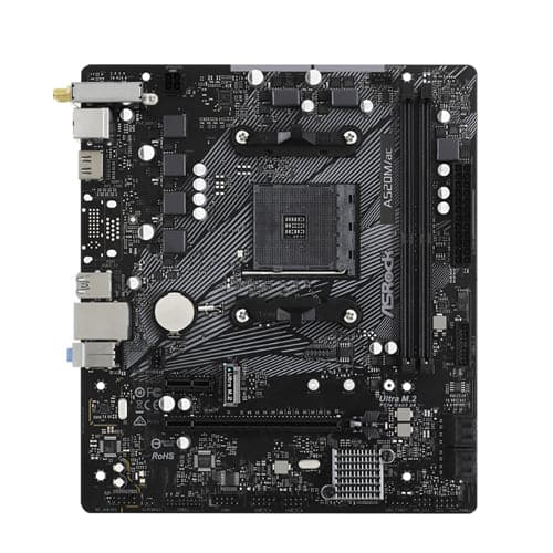 ASROCK A520M/Ac DDR4 AMD Motherboard - 4