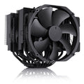 NOCTUA NH-D15 CH.BK Chromax Black Dual Tower CPU Air Cooler (Black) – TechCure India