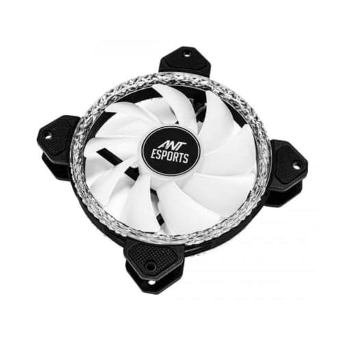 ANT ESPORTS RoyalFlow 120mm Auto RGB Cabinet Fan (Black) (Single Pack) - 3