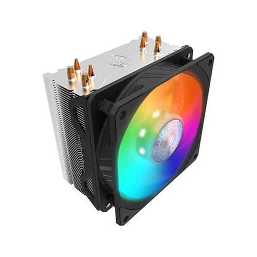 COOLER MASTER Hyper 212 ARGB Single Tower CPU Air Cooler (Black) - 3