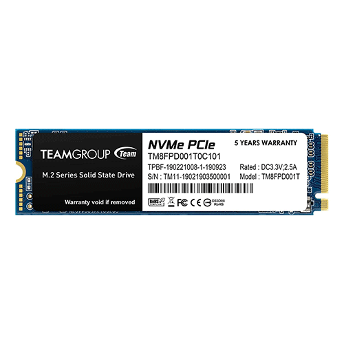 TEAMGROUP MP33 Pro 2TB M.2 NVME Gen3 Solid State Drive (SSD)