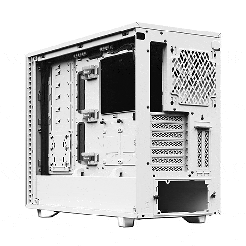 FRACTAL DESIGN Define 7 EATX Mid Tower Cabinet (White Solid) - 4