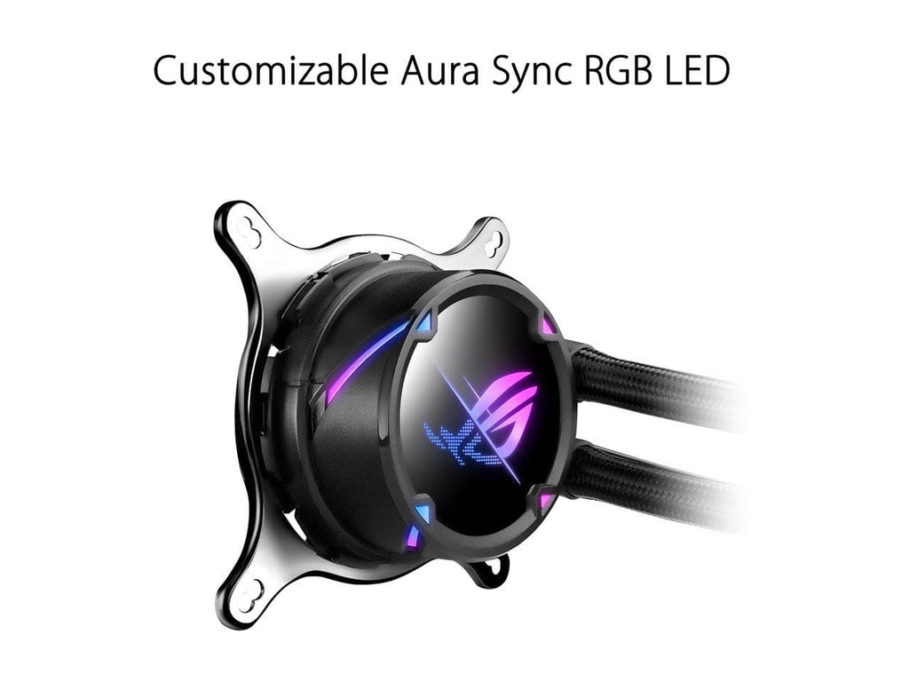 ASUS ROG Strix LC II 280 ARGB 280mm CPU Liquid Cooler (Black) - 3