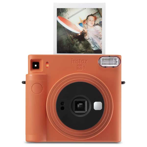 FUJIFILM Instax Square SQ1 Instant Camera (Terracotta Orange) – TechCure India