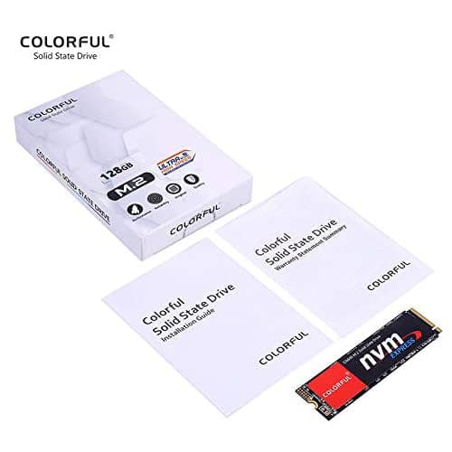 COLORFUL CN600 3D NAND 128GB M.2 NVME Gen3 Internal Solid State Drive (SSD) - 4
