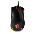 MSI Clutch GM50 Wired Ergonomic Gaming Mouse ( CLUTCH-GM50 ) ( 6400DPI / 6 Macro Button ) ( Black ) – TechCure India