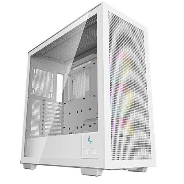 DeepCool Morpheus ARGB (E-ATX) Full Tower Cabinet (White) – TechCure India