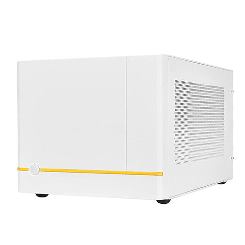 SILVERSTONE SG14 MATX Mini Tower Cabinet (White) - 3