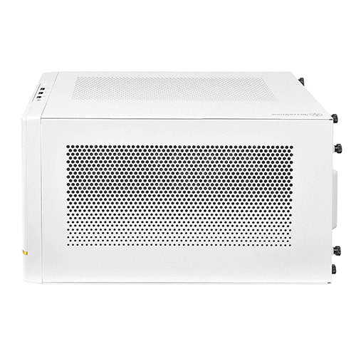 SILVERSTONE SG14 MATX Mini Tower Cabinet (White) - 4