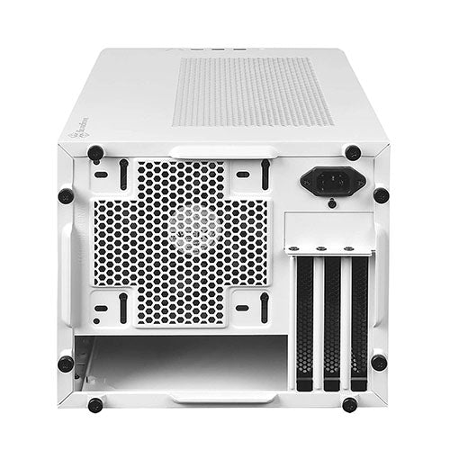 SILVERSTONE SG14 MATX Mini Tower Cabinet (White) - 5