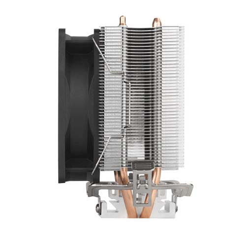 SILVERSTONE KR03 Blue LED Single Tower Air Cooler (Black) - 5