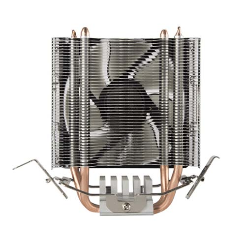 SILVERSTONE KR03 Blue LED Single Tower Air Cooler (Black) - 4