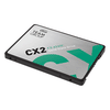 TEAMGROUP CX2 512GB 2.5 SATA SATA 3 3D NAND Internal Solid State Drive (SSD) - 3
