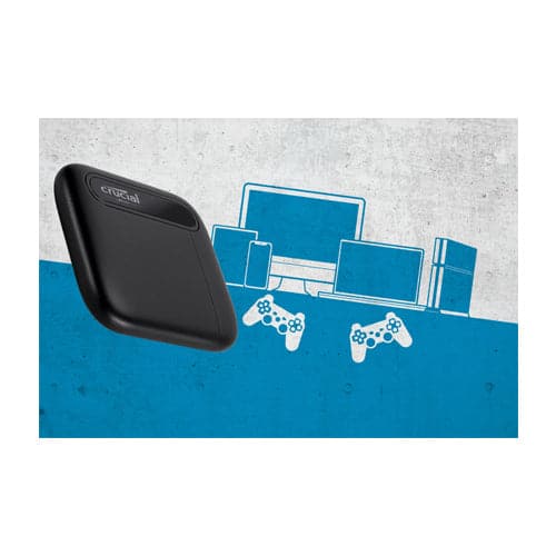 CRUCIAL X6 4TB Portable Solid State Drive (SSD) - 4